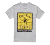 (S, Athletic Heather) Creed Unisex Adult Mighty Mick's Poster T-Shirt