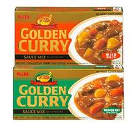 S&B Golden Curry Mix Variety 220g (Medium + Mild)