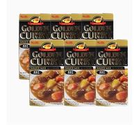 S&B Golden Curry Sauce Mix 92g (Pack of 6) | Hot Spice | Authentic Japanese Style Curry