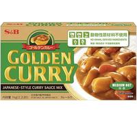 S&B Golden Curry Sauce Mix Medium Hot 1kg Pack
