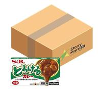 S&B Japanese Curry Sauce Mix Blocks 1kg - Medium Hot Curry Roux for Curry Rice Stew & Cooking (Pack of 20)