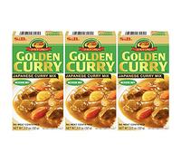 S&B Japanese Golden Curry Mix Medium Hot 92g - Pack of 3, by Food Sanctuary