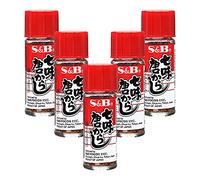 S&B Nanami Togarashi (Assorted Chili Pepper) 15g (Pack of 5)