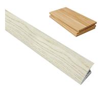(S#b) Threshold Transition Strip - PVC Threshold Molding Trim | Adhesive Threshold Molding Trim, Floor Flat Divider Strip for Uneven Floors Heights