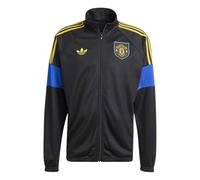 (S, Black) Adidas Mens Lifestyler Manchester United FC Track Jacket