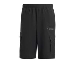 (S, Black) Adidas Mens Terrex Polyamide Cargo Shorts