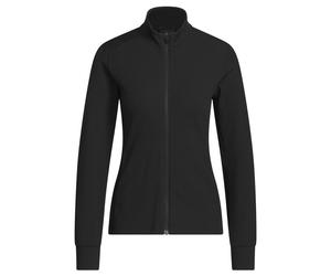 (S, Black) Adidas Womens/Ladies Performance Textured Full Zip Jacket