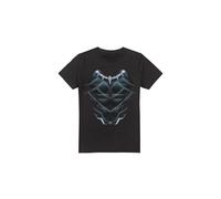 (S, Black) Black Panther Mens Costume T-Shirt