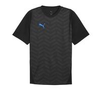 Puma Mens IndividualCUP Football Jersey - Black/Blue - S - Black/Blue - 100% Polyester