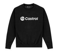 (S, Black) Castrol Unisex Adult Mono Sweatshirt