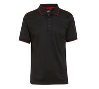 (S, Black/Classic Red) Regatta Mens Navigate Short-Sleeved Polo Shirt
