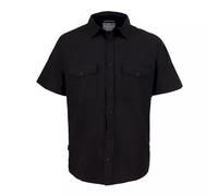 (S, Black) Craghoppers Mens Expert Kiwi Short-Sleeved Shirt