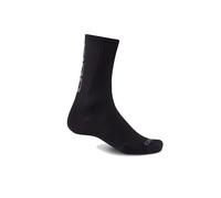 (S, Black / Dark Shadow) Giro HRC Team Cycling Socks