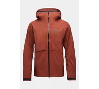 S Black Diamond Mens Factor Shell Ski Jacket Red Size