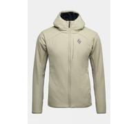 S Black Diamond Mens First Light Hybrid Hoody Jacket Green Size