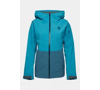 S Black Diamond Womens Recon Stretch Shell Ski Jacket Royal Blue Size