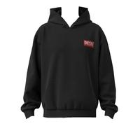 (S, Black) Diesel Mens S-Nlabel Hoodie