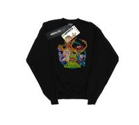 (S, Black) Disney Womens/Ladies The Muppets Group Circle Sweatshirt
