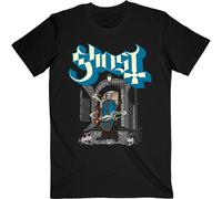 (S, Black) Ghost Unisex Adult Incense T-Shirt