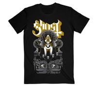 (S, Black) Ghost Unisex Adult Wegner T-Shirt