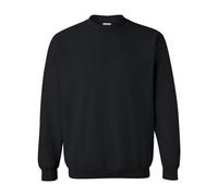 (S, Black) Gildan Unisex Adult Heavy Blend Crew Neck Sweatshirt