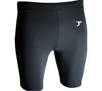 S - BLACK Junior Sports Baselayer Compression Shorts Bottoms - Unisex Training