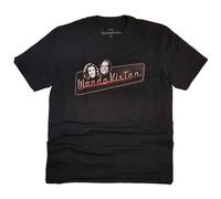 (S, Black) Marvel Comics WandaVision Red Logo T Shirt