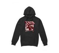 (S, Black) Marvel Mens X-Men Cyclops Infographic Hoodie