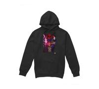 (S, Black) Marvel Mens X-Men Magneto Comic Cover Hoodie