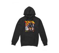 (S, Black) Marvel Mens X-Men Wolverine Infographic Hoodie