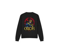 (S, Black) Marvel Unisex Adult X-Men Cyclops Logo Sweatshirt