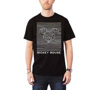 Mickey Mouse Unknown Pleasures T Shirt Disney Black S