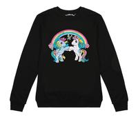 (S, Black) My Little Pony Womens/Ladies Butterfly Sweatshirt