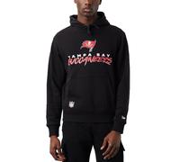 (S, Black) New Era Mens Tampa Bay Buccaneers NFL Script Team Pullover Hoody Hoodie - Black