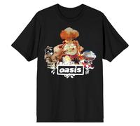 (S, Black) Oasis Dig Out Your Soul Atomic Collage T Shirt