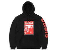 (S, Black) Oasis Wonderwall Two Colour Photo Pullover Hoodie