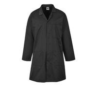(S, Black) Portwest Unisex Adult Fortis Plus Lab Coat