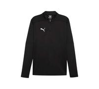 (S, Black) Puma Mens Quarter Zip Track Top