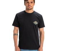 (S, Black) Quiksilver Mens Evo Future Islands Short Sleeve T-Shirt