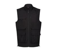 Regatta Mens Travel Light Packaway Gilet - Black - S - Black - 100% Polyester