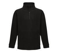 (S, Black) Regatta Thor Overhead Half Zip Anti-Pill Fleece Top (170 GSM)