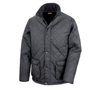 Result Men's Urban Cheltenham Water Repellent Jacket in Black | Size: Small Result Black S