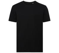 (S, Black) Russell Mens Organic T-Shirt