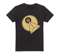 (S, Black) Star Trek Mens Vulcan Logo T-Shirt