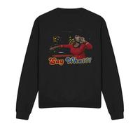(S, Black) Star Trek Unisex Adult Say What Sweatshirt