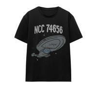 (S, black) Star Trek Unisex Adult The Intrepid Class T-shirt