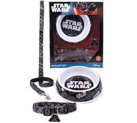 (S, Black) Star Wars Dog Collar Set