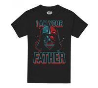 Star Wars Mens Father T-Shirt - Black - S - Black