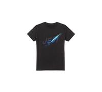 (S, Black) Star Wars Mens Jedi Obi Wan Kenobi Slash T-Shirt