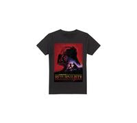 (S, Black) Star Wars Mens Return Of The Jedi Block T-Shirt